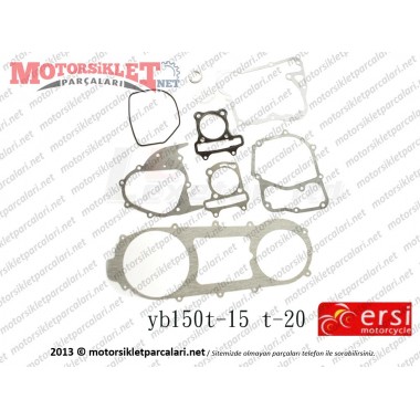 Ersi Motor YB150T-15 T-20 Conta Takımı